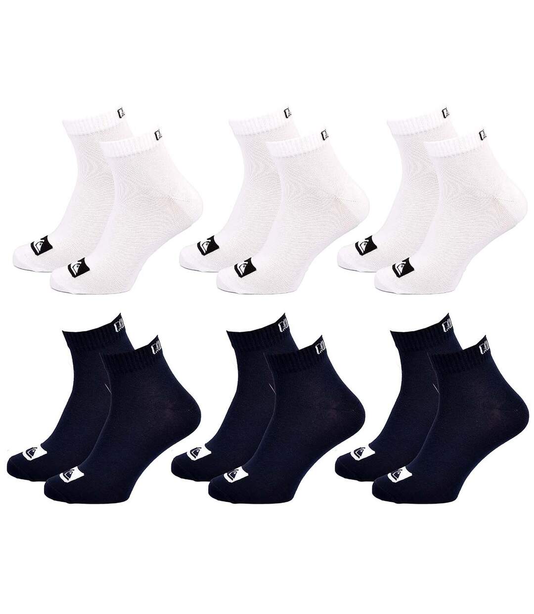 Chaussettes QUICKSILVER QUARTER Pack de 6 Paires 717262-1