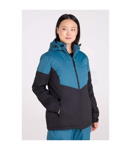 Womens/ladies Moon Ii Ski Jacket Dark Green Mountain Warehouse