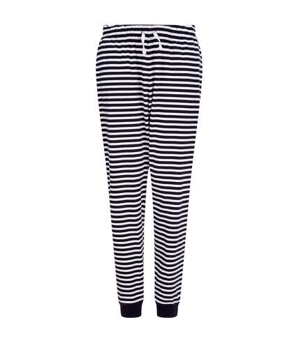 Pantalon de détente adulte bleu marine / blanc SF