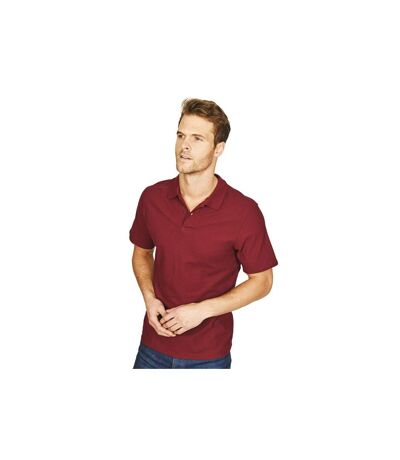 Absolute Apparel Mens Pioneer Polo (Burgundy) - UTAB104
