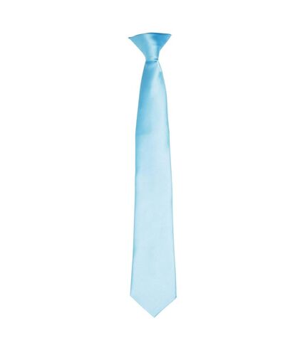 Premier Unisex Adult Satin Tie (Turquoise) (One Size)