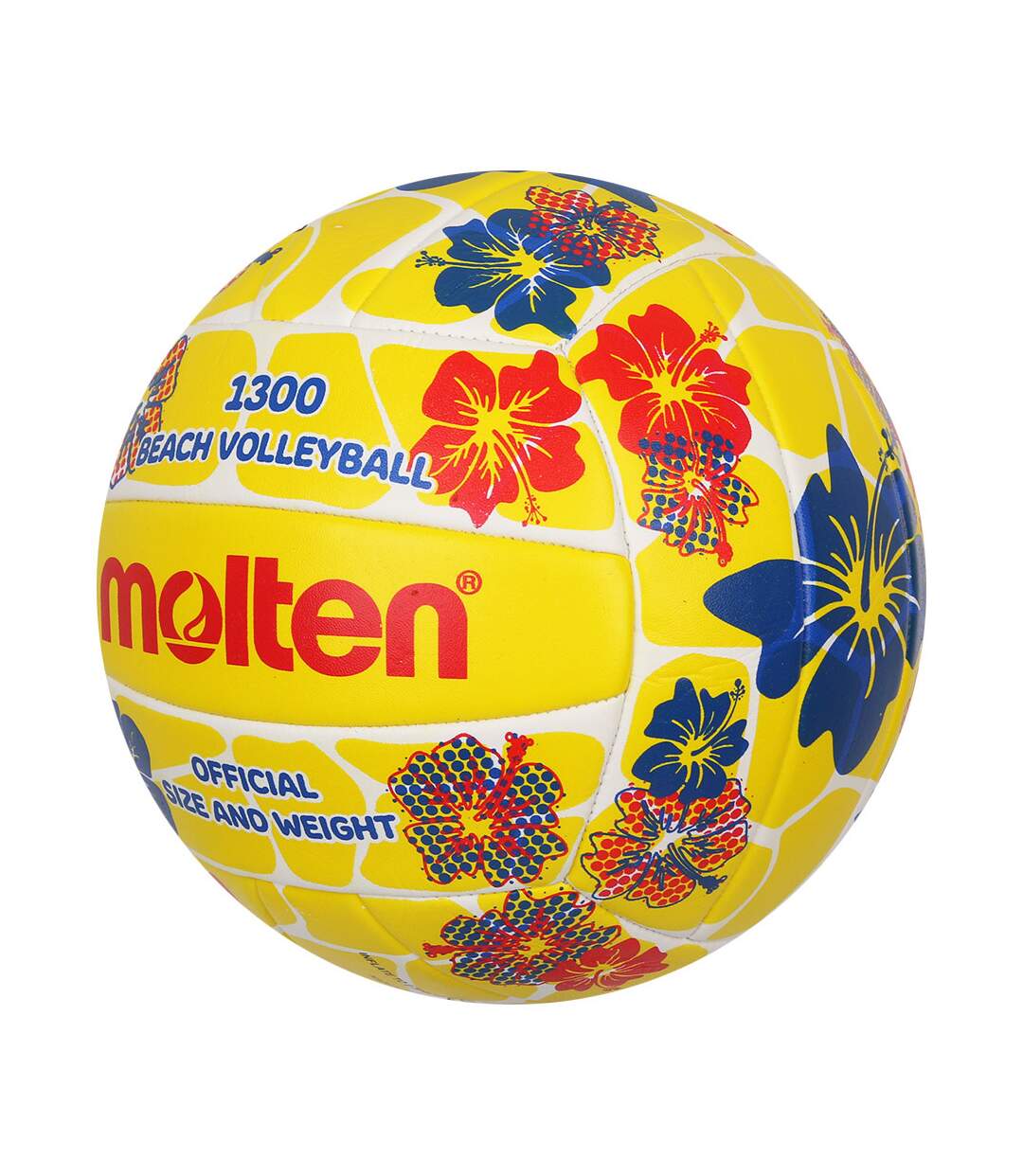 Ballon De Volley-ball Motif/style Plage Taille 5 Jaune Molten-2