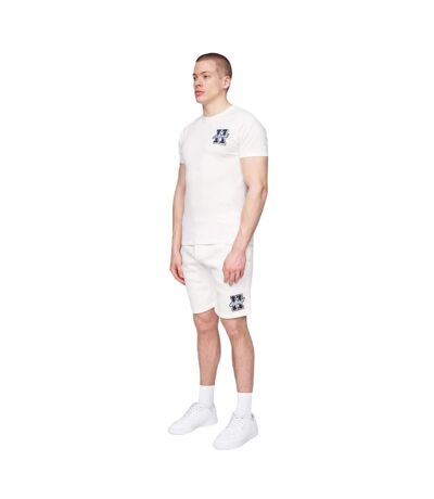 T-shirt Aitchen Homme Blanc Cassé Henleys