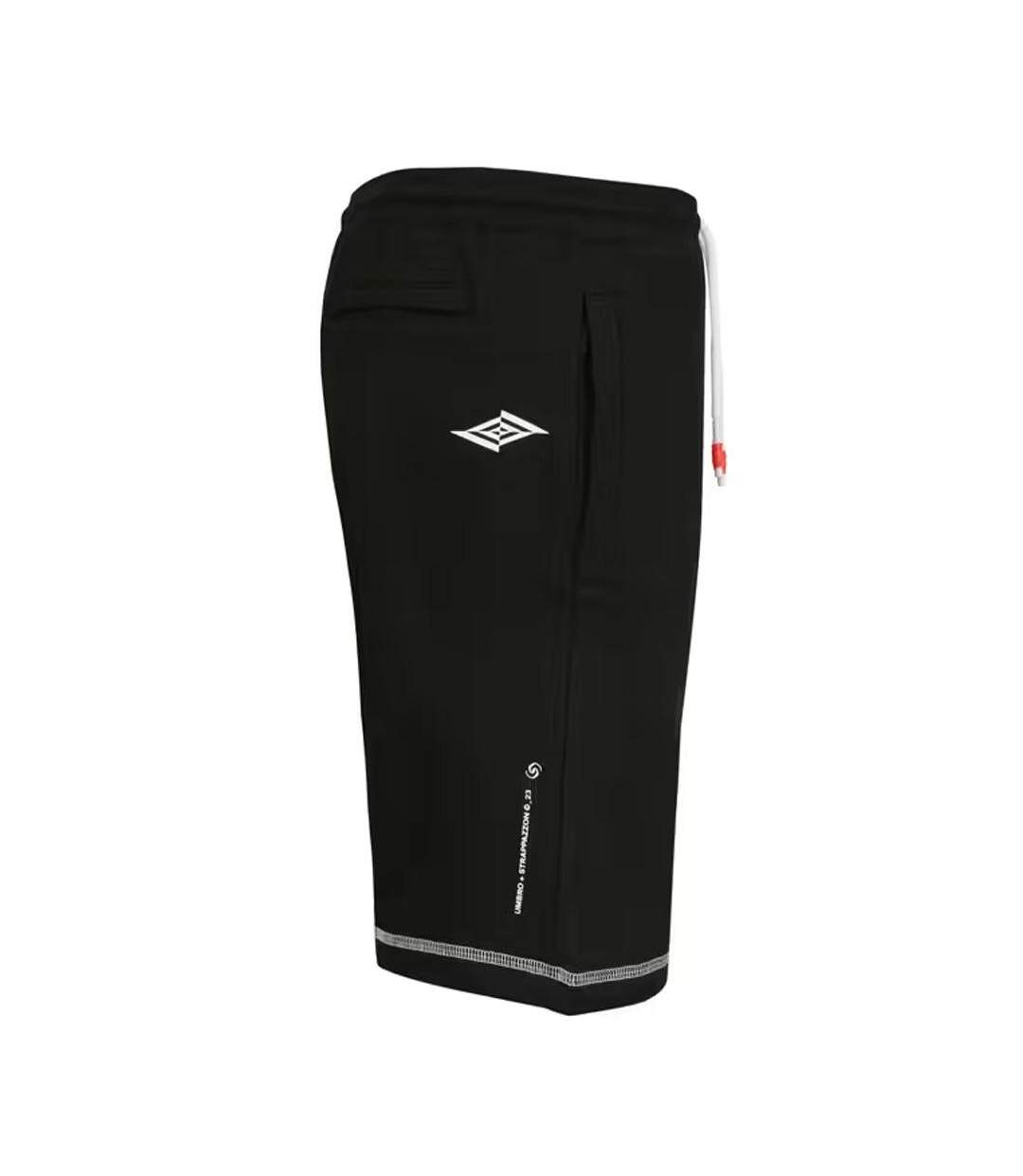 Short noir homme umbro life fleece - m-2