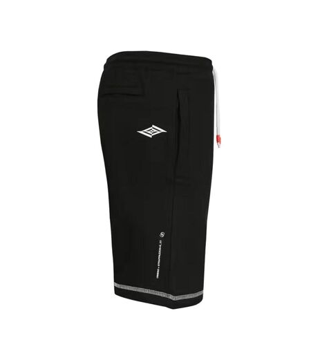 Short noir homme umbro life fleece - m