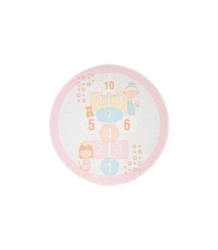 Tapis Enfant Imprimé Playground 160cm Rose