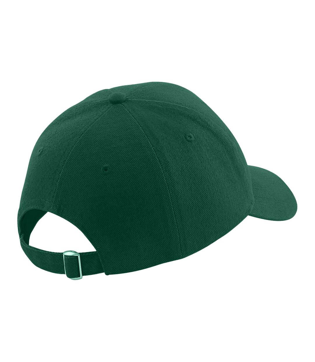 Lot de 2  casquettes de baseball 100% coton adulte vert forêt Beechfield-2