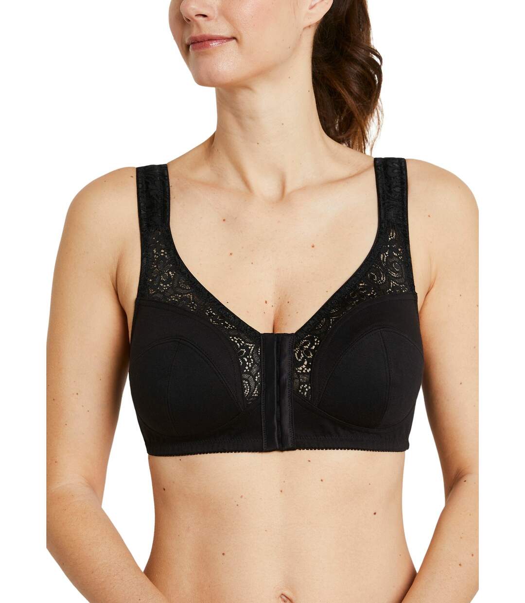 Soutien-gorge sans armatures ouvert devant-1