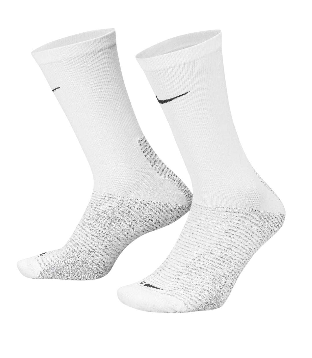 Unisex Adult Vapor Strike Football Socks White Black Nike-1