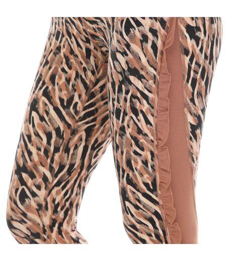Legging 7/8 yoga studio femme écru Adidas
