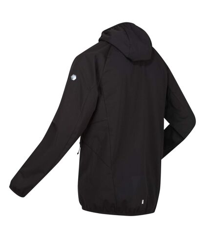 Regatta Mens Tarvos VI Soft Shell Jacket (Black) - UTRG9053
