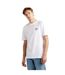 Umbro Mens Core Small Logo T-Shirt (White/Woodland Grey)