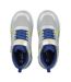 Childrens/kids Go 2.0 Light Up Trainers Silver Blue Slazenger-3