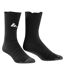 Chaussettes De Foot Crew Performance Homme Noir Adidas-1