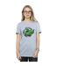 Disney Womens/Ladies Nightmare Before Christmas Roll The Dice Cotton Boyfriend T-Shirt (Gris sportif) - UTBI41587-2