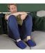 Mens Slip On Style Wide Back Mule Slippers-5