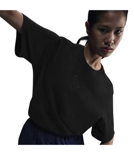 T-shirt Motif/style Logo Brodé Premium Femme Noir Nike