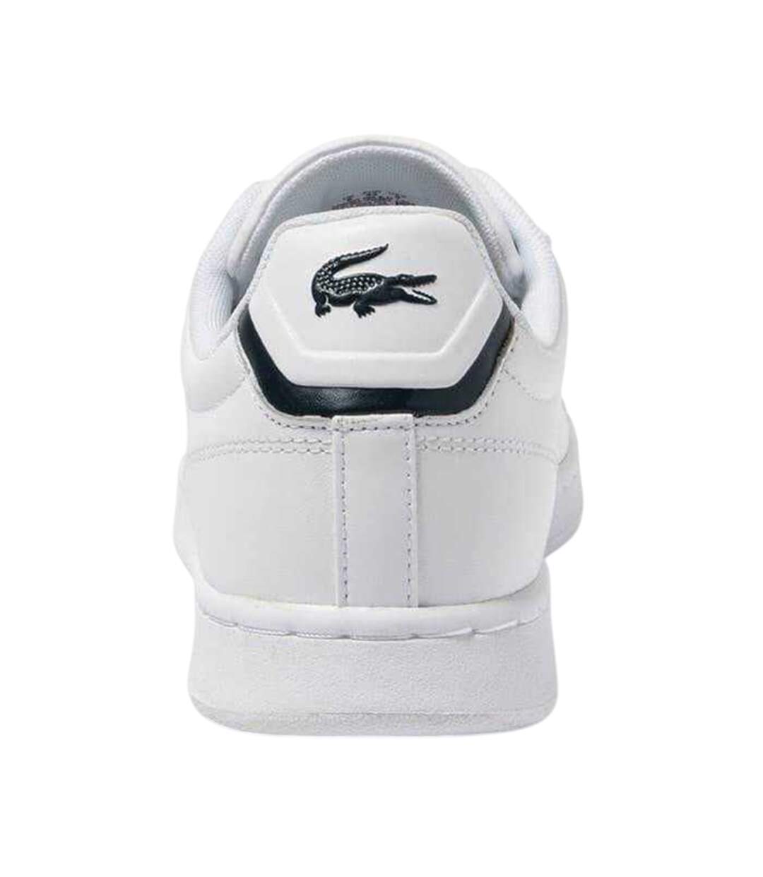 Mens Carnaby Pro 123 Nappa Leather Flat Trainers White Navy Lacoste-2