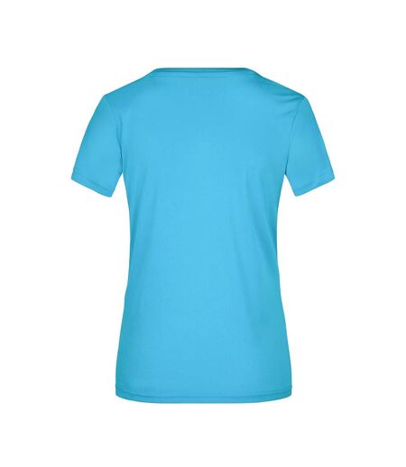 T-shirt Active Femme Bleu Pacifique James And Nicholson