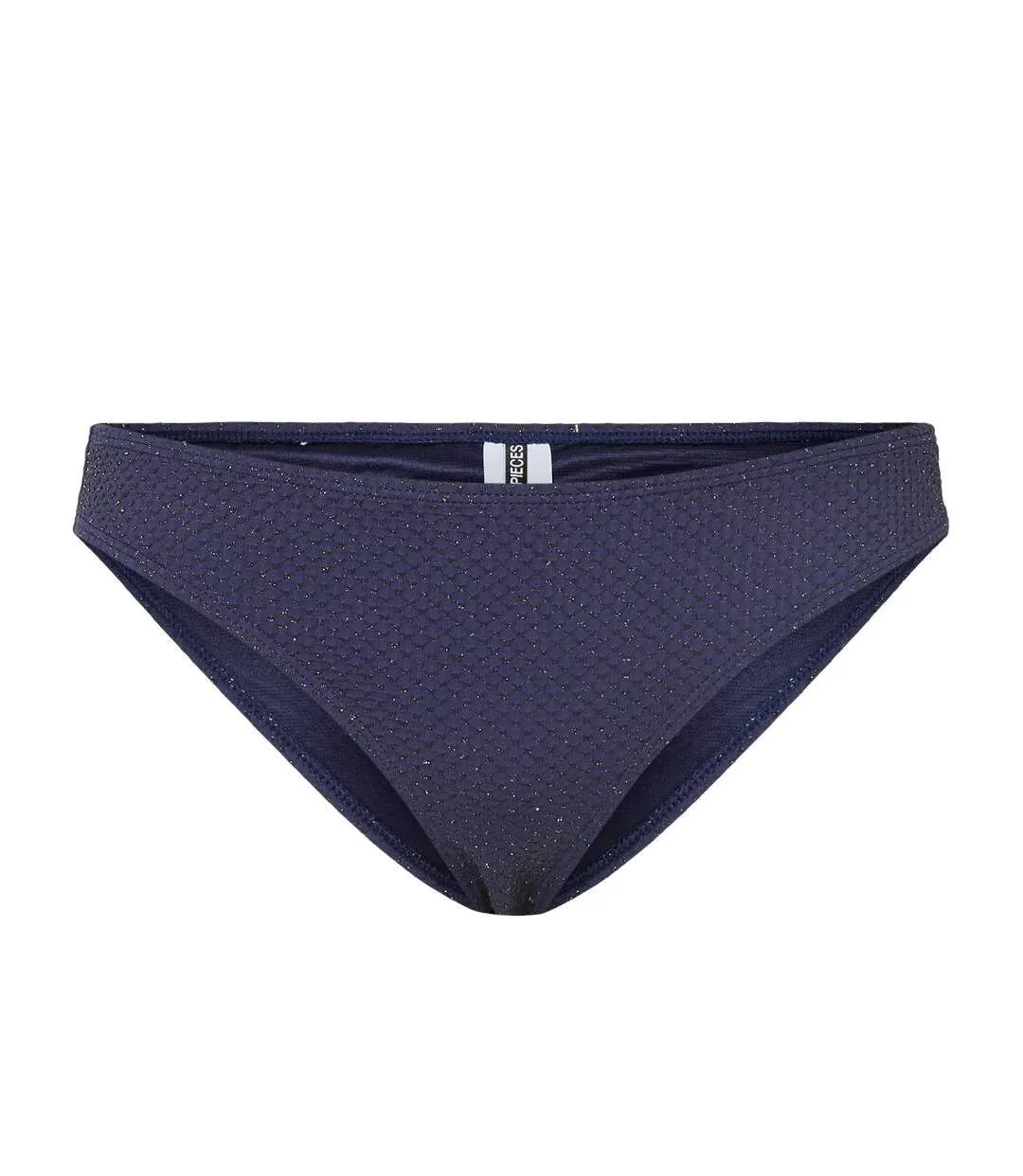 Bas de maillot de bain marine femme pieces drape lurex-1
