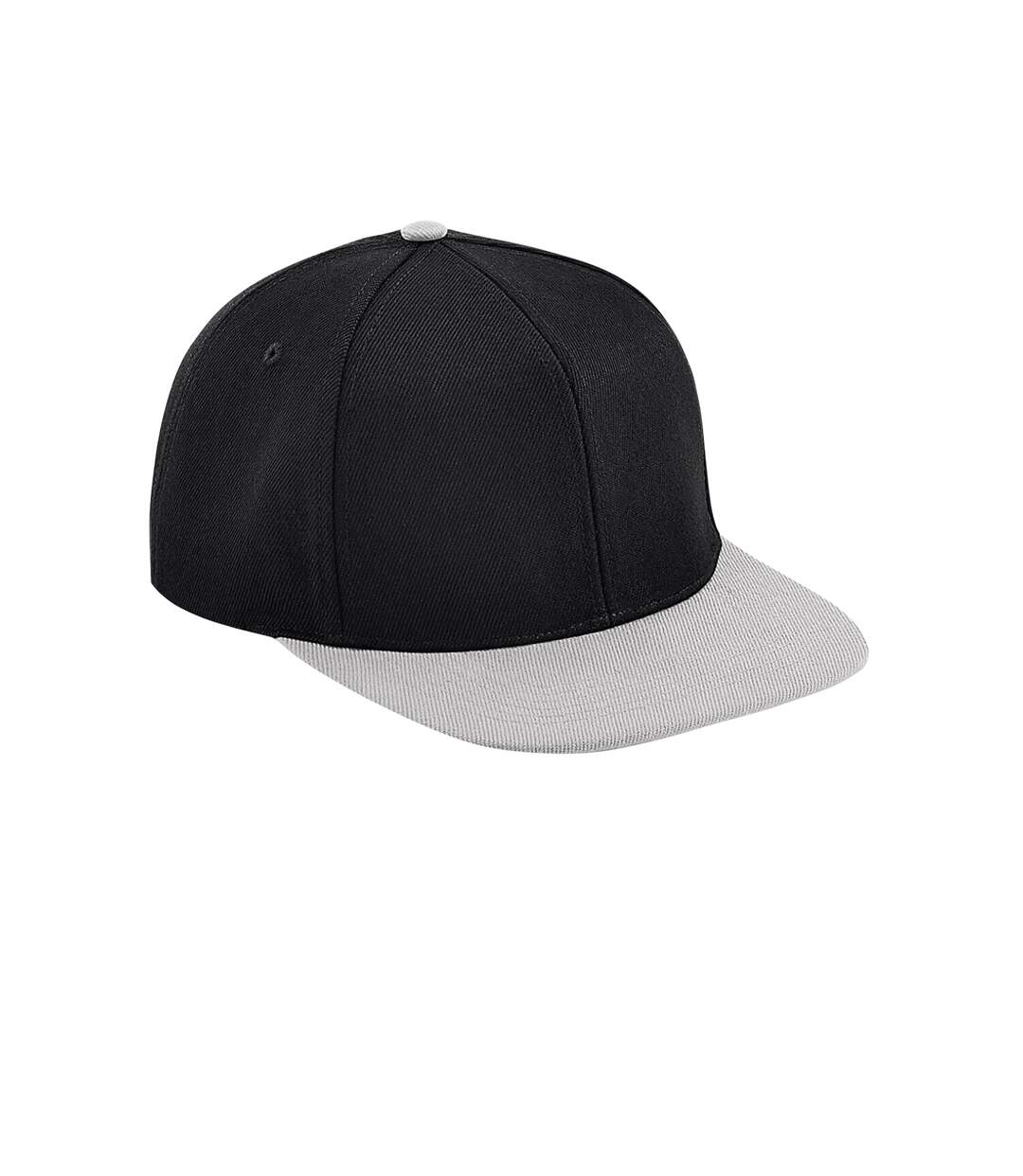 Casquette de baseball adulte noir / gris Beechfield-1