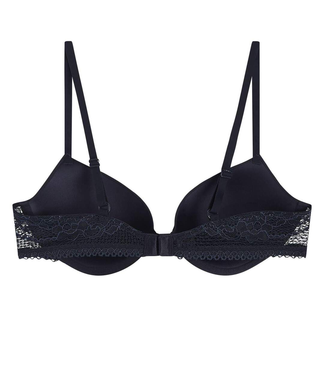 Soutien-gorge Push-up Motif/style Détail En Dentelle Femme Rose Foncé Violet Tommy Hilfiger-2