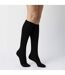 Ladies 3 Pack Knee High 100% Cotton Soft Breathable Socks-3