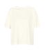 T-shirt femme blanc cassé SOLS-1