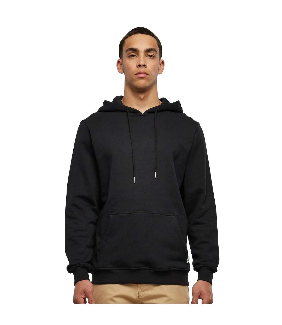 Sweat À Capuche Basic Homme Noir Urban Classics-3