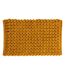 Tapis Salle de Bain Tissé Épais 50x75cm Moutarde-1
