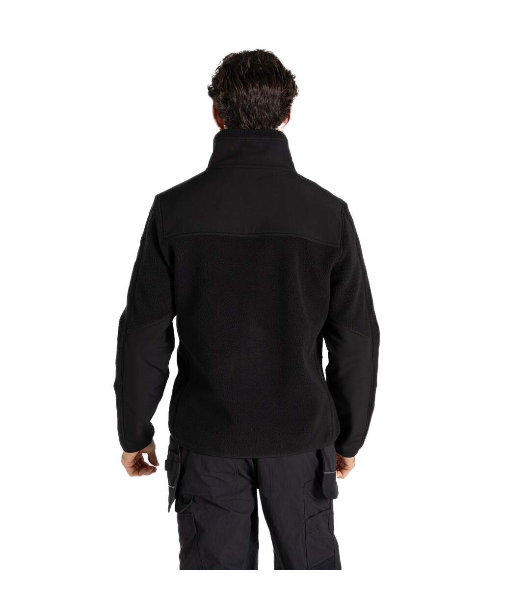 Mens Morley Fleece Jacket Black Craghoppers-3