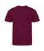 T-shirt Cascades Adulte Bordeaux Ecologie-2