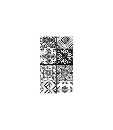 Papier Peint Arabesque Black & White 50x1000cm