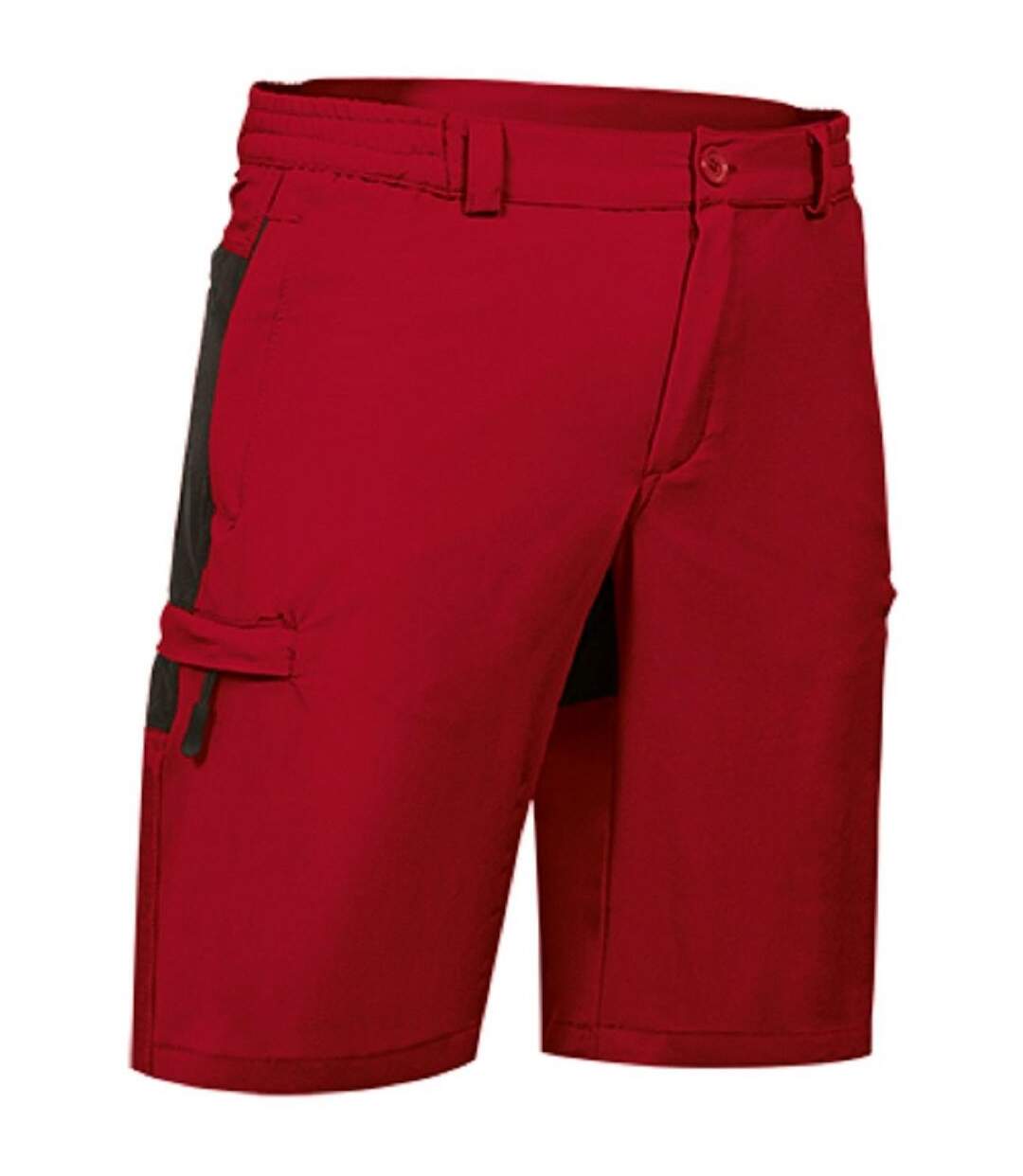 Bermuda trekking homme - QUEBEC - rouge-1