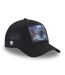 Casquette homme trucker en suedine finitions premium Marvel Panther Capslab