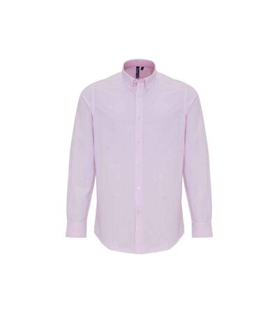 Chemise Homme Blanc Rose Premier