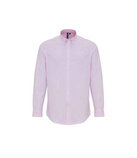 Chemise Homme Blanc Rose Premier