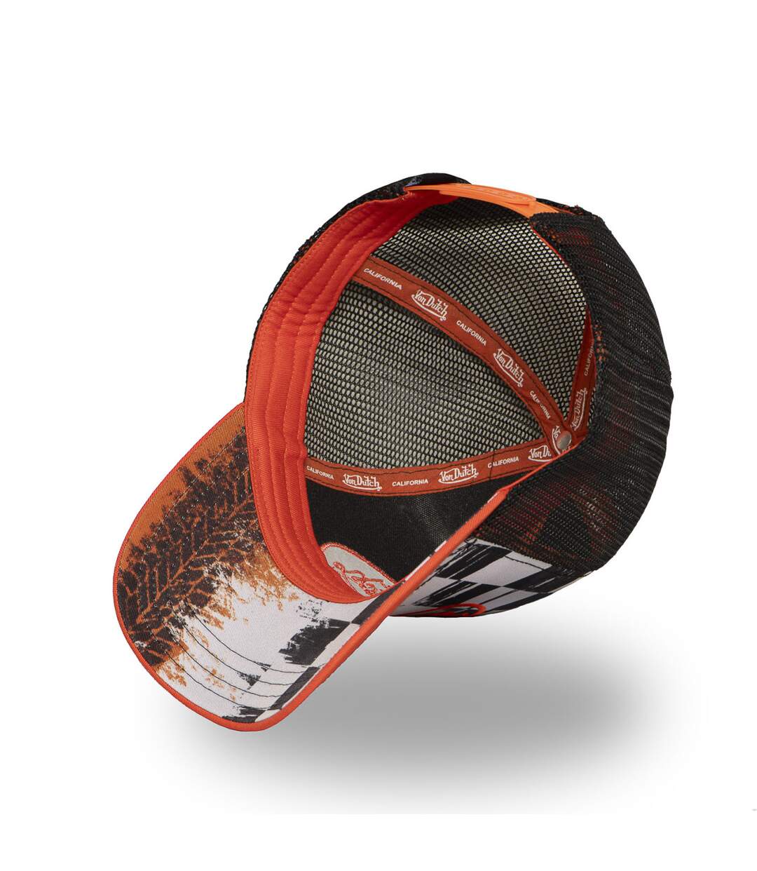 Casquette trucker avec filet adulte avec print en sublimation Subli Vondutch-5