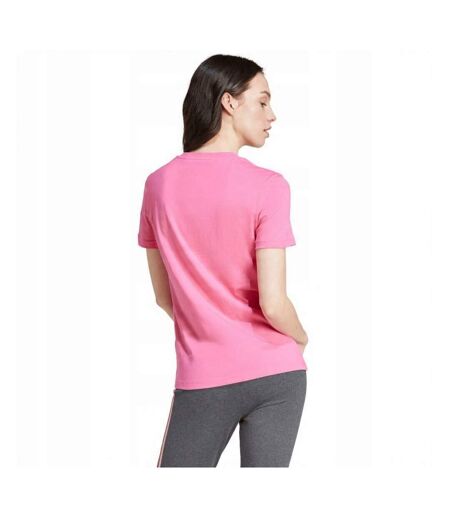 T-shirt Détente Style Logo Essentials Femme Rose Adidas