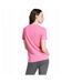 T-shirt Détente Style Logo Essentials Femme Rose Adidas-3