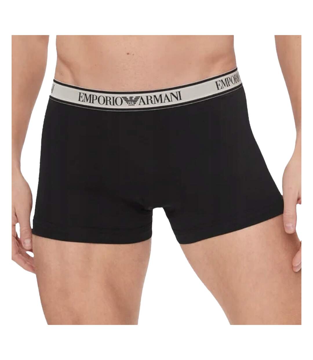 Boxers homme noir Emporio Armani-3