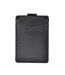 Ribbed Leather Card Holder One Size Black Firetrap-1
