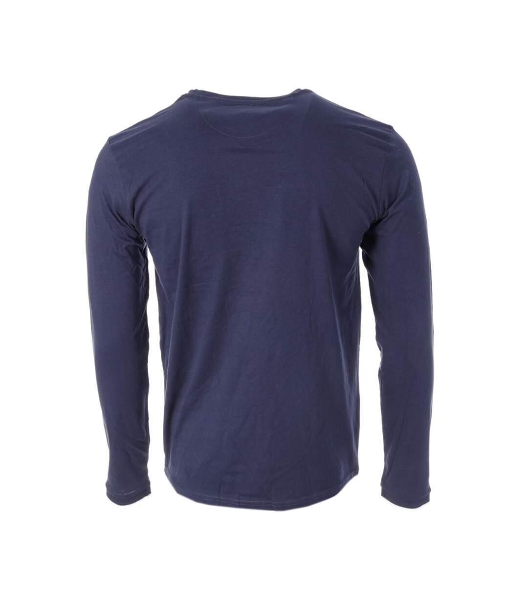 T-Shirt manches longues bleu homme rms26 91112-2