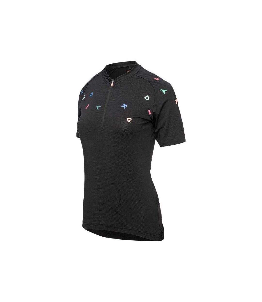 Maillot De Cyclisme Delta Femme Noir Radvik-4