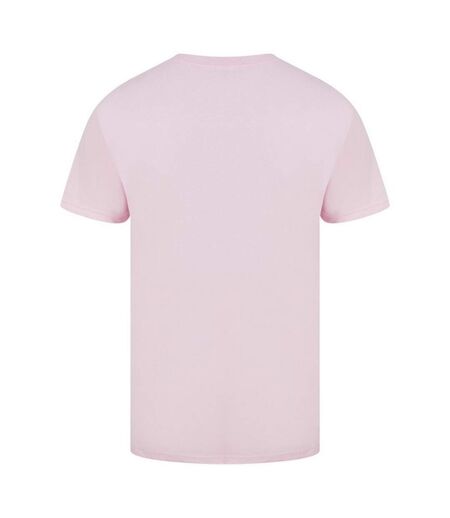 T-shirt Manches Courtes Homme Rose Clair Casual