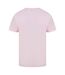 T-shirt Manches Courtes Homme Rose Clair Casual-3