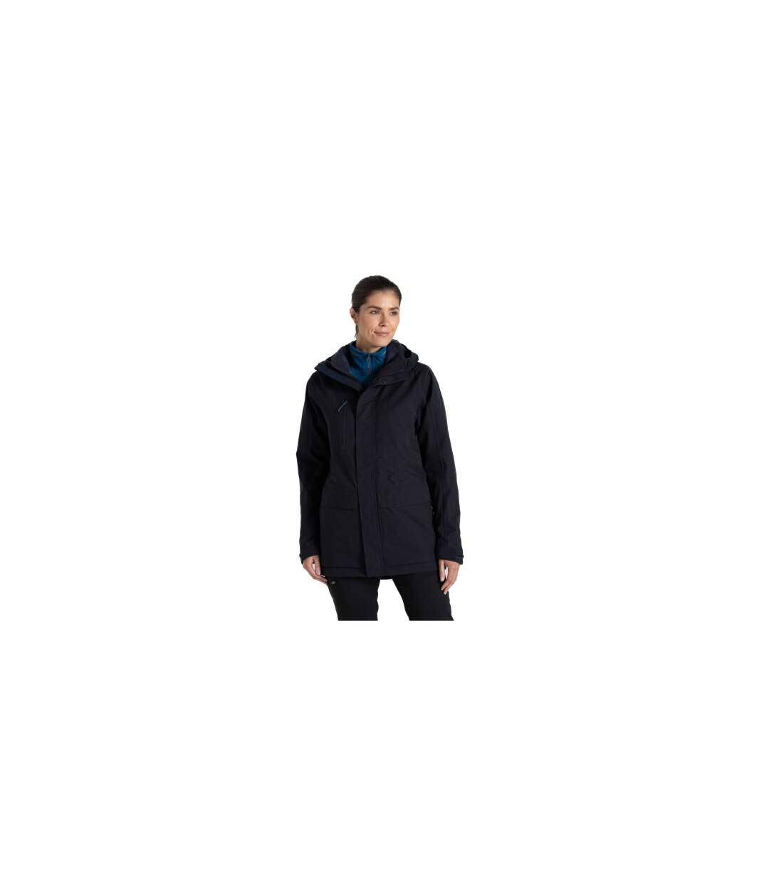 Veste Motif/style 3-en-1 Kiwi Pro Adulte Bleu Marine Foncé Craghoppers Expert-1