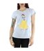 Disney Princess Womens/Ladies Classic Snow White Cotton T-Shirt (Heather Grey)