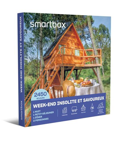 Week-end insolite et savoureux - SMARTBOX - Coffret Cadeau Séjour