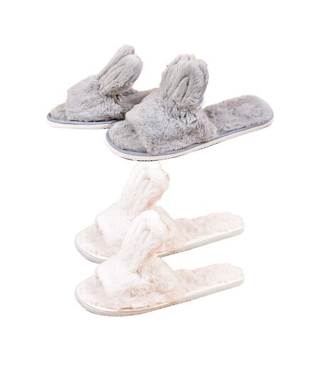 Pantoufles pour Femme CASA AND CO - Pack de 2